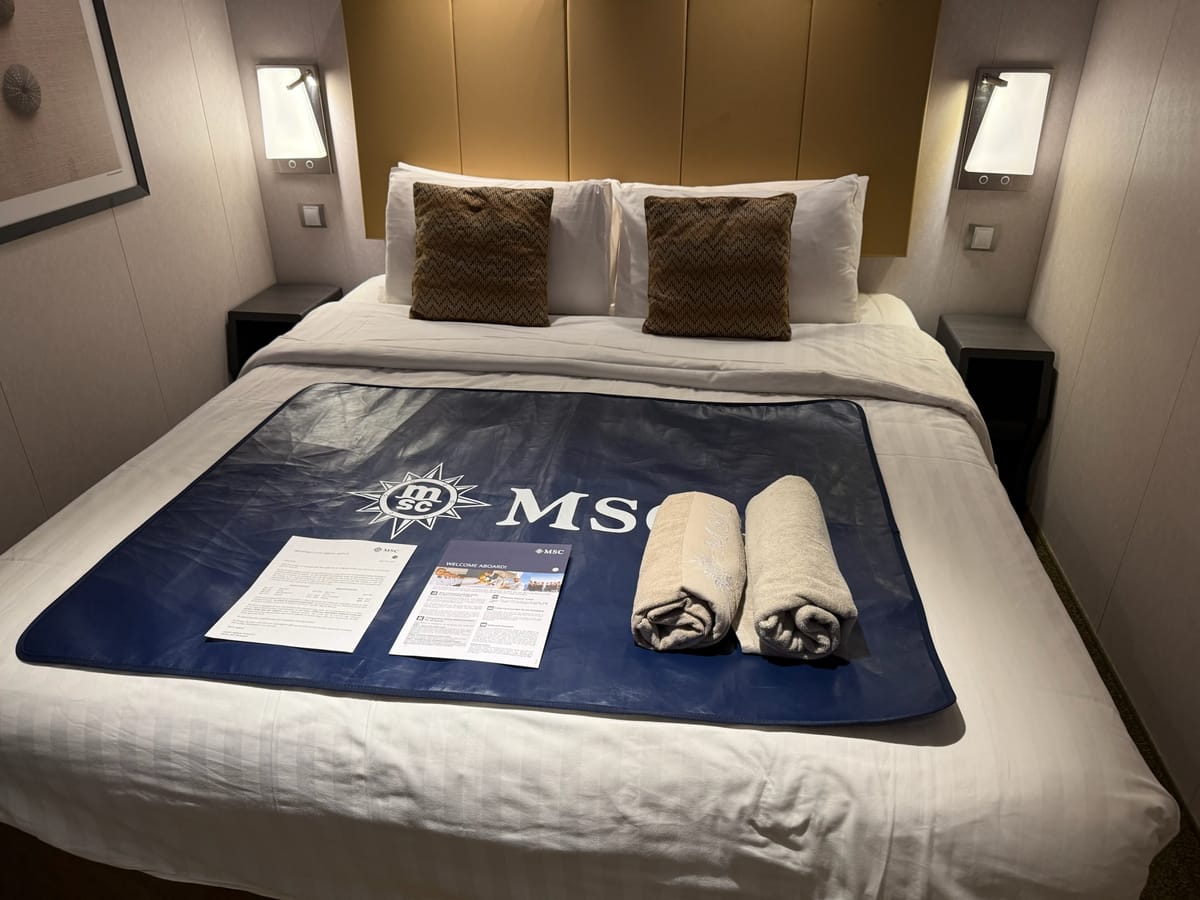 Innenkabine auf der MSC Meraviglia: Unser ehrlicher Testbericht von Kabine 10021! 🚢