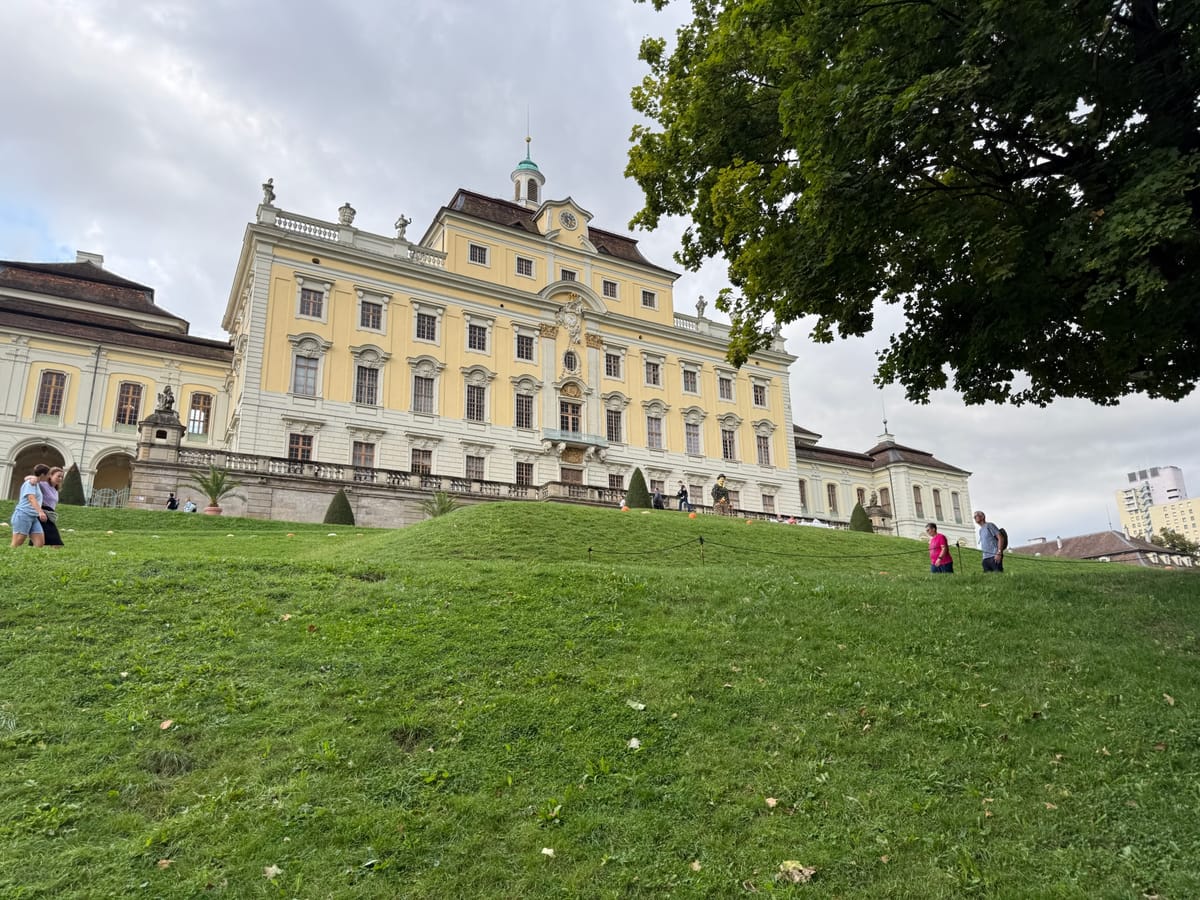 Ausflug zum Schloss Ludwigsburg mit der Thurgau Saxonia