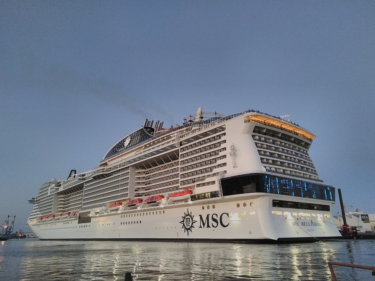Die MSC Bellissima