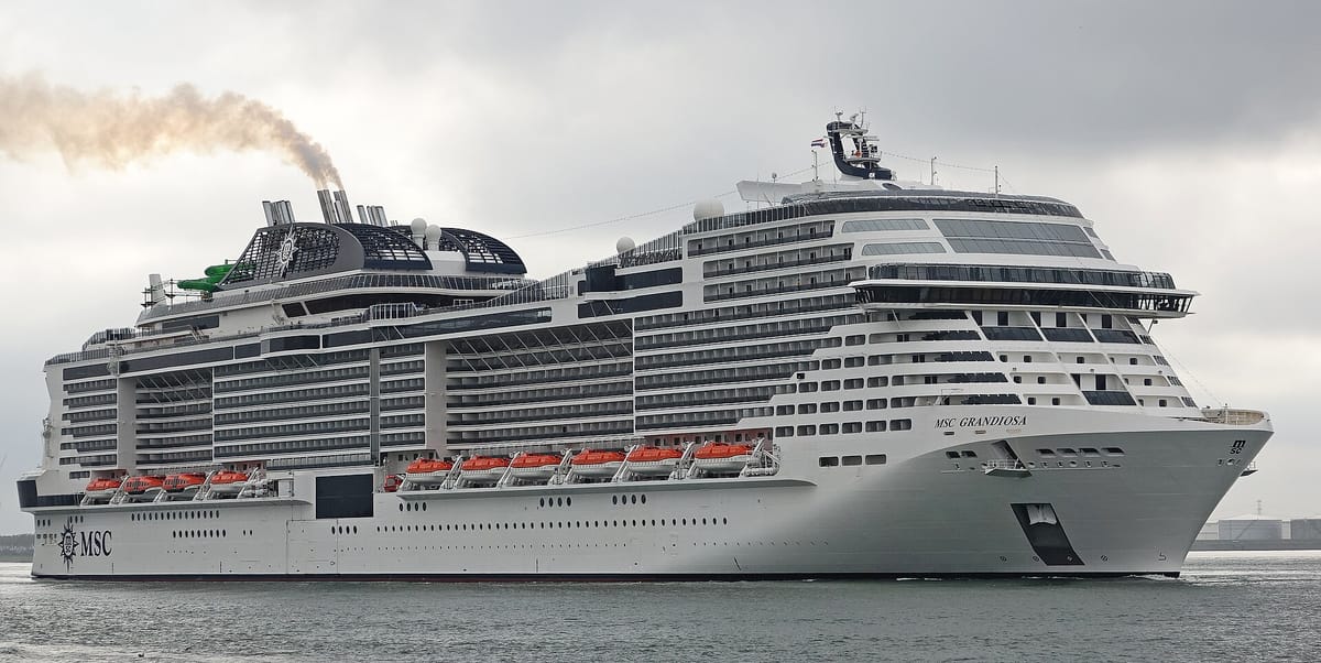 Die MSC Grandiosa