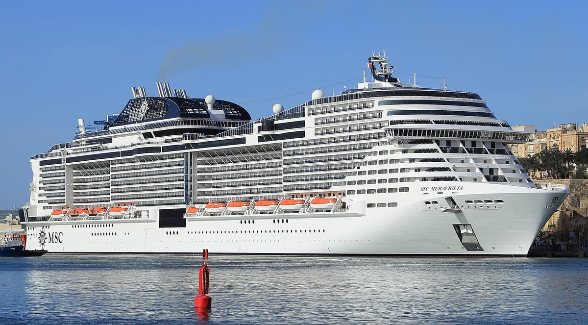 Die MSC Meraviglia