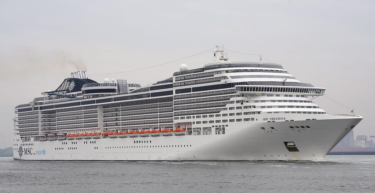 Die MSC Preziosa