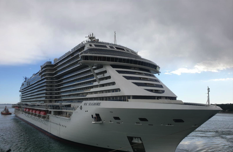 Die MSC Seashore
