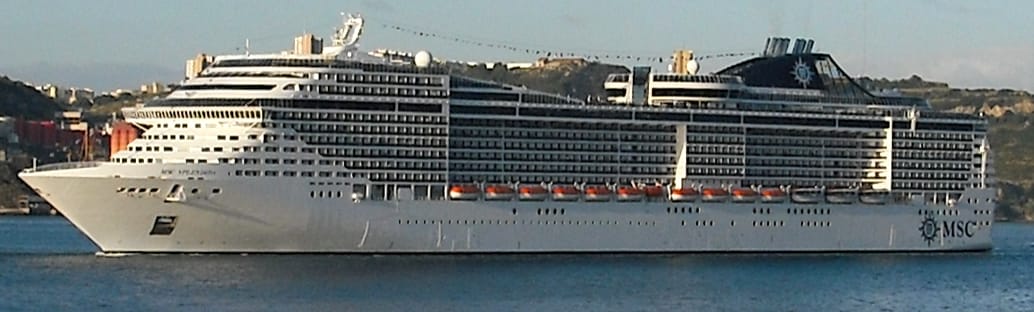 Die MSC Splendida