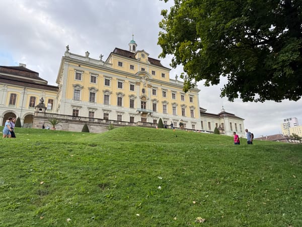 Ausflug zum Schloss Ludwigsburg mit der Thurgau Saxonia