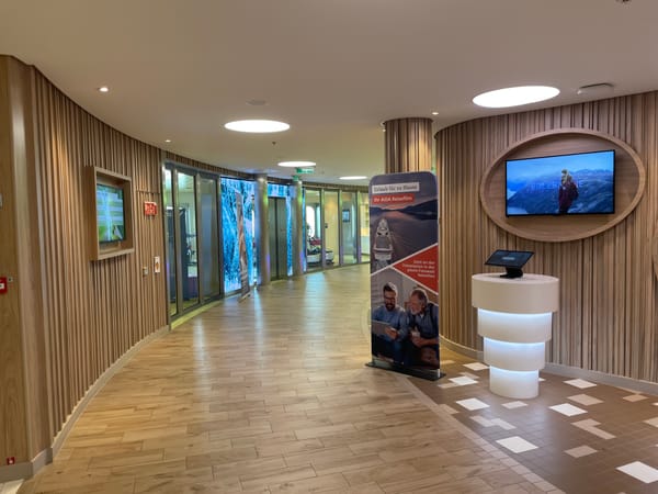 Der Fitnessbereich "Body & Soul Sport" auf der AIDAnova im Check